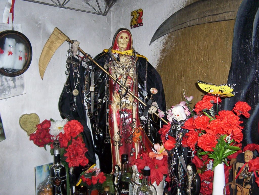 oración a la santa muerte negra
