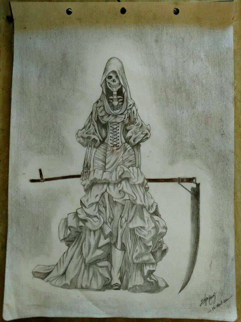 santa muerte blanca