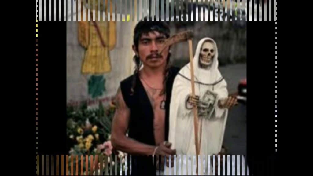 santa muerte blanca