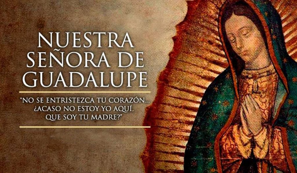 oración de agradecimiento a la virgen de guadalupe
