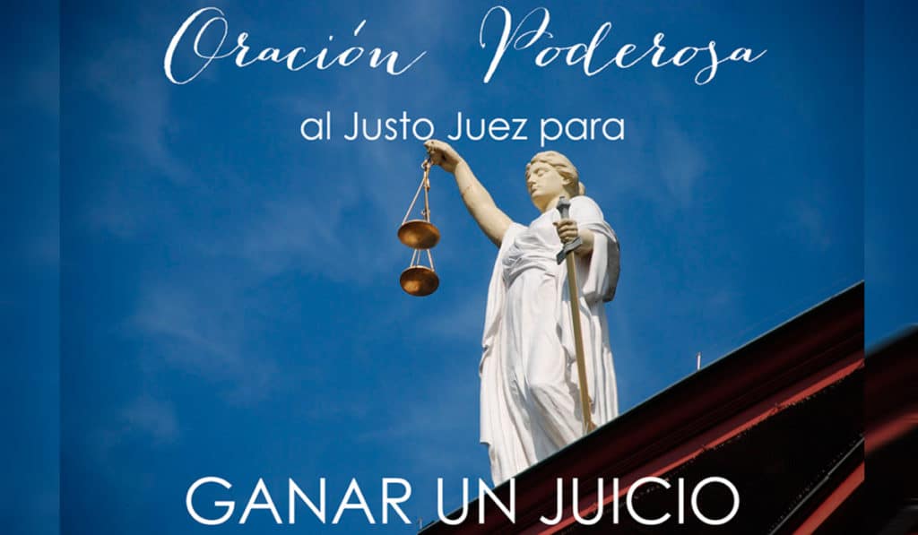 oración al justo juez para los presos