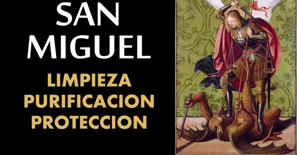 Oración a San Miguel Arcángel para alejar malos espíritus