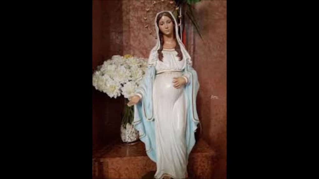 oración a la virgen de la dulce espera para quedar embarazada