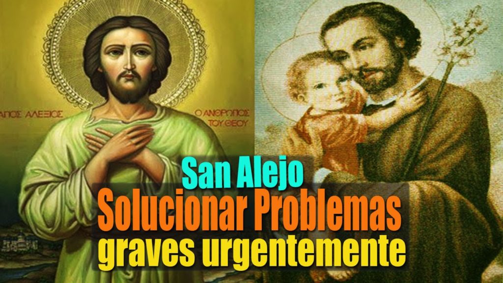 oración de san alejo para alejar malas amistades