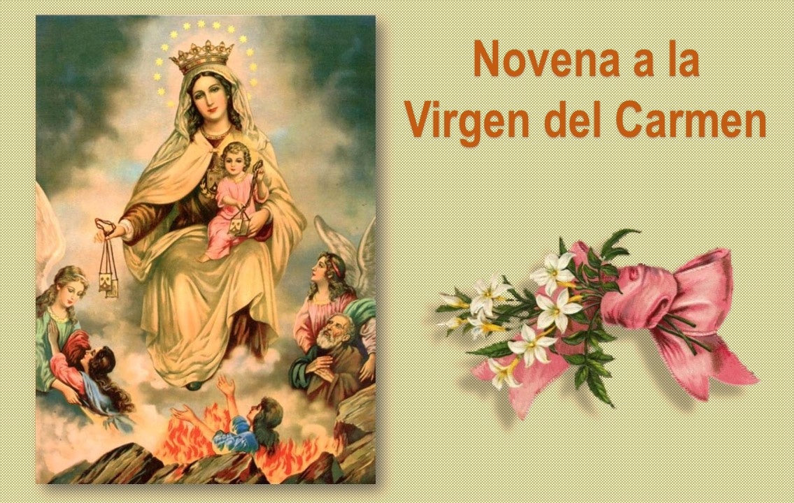 ORACIÓN A LA VIRGEN DEL CARMEN POR LOS DIFUNTOS y familiares