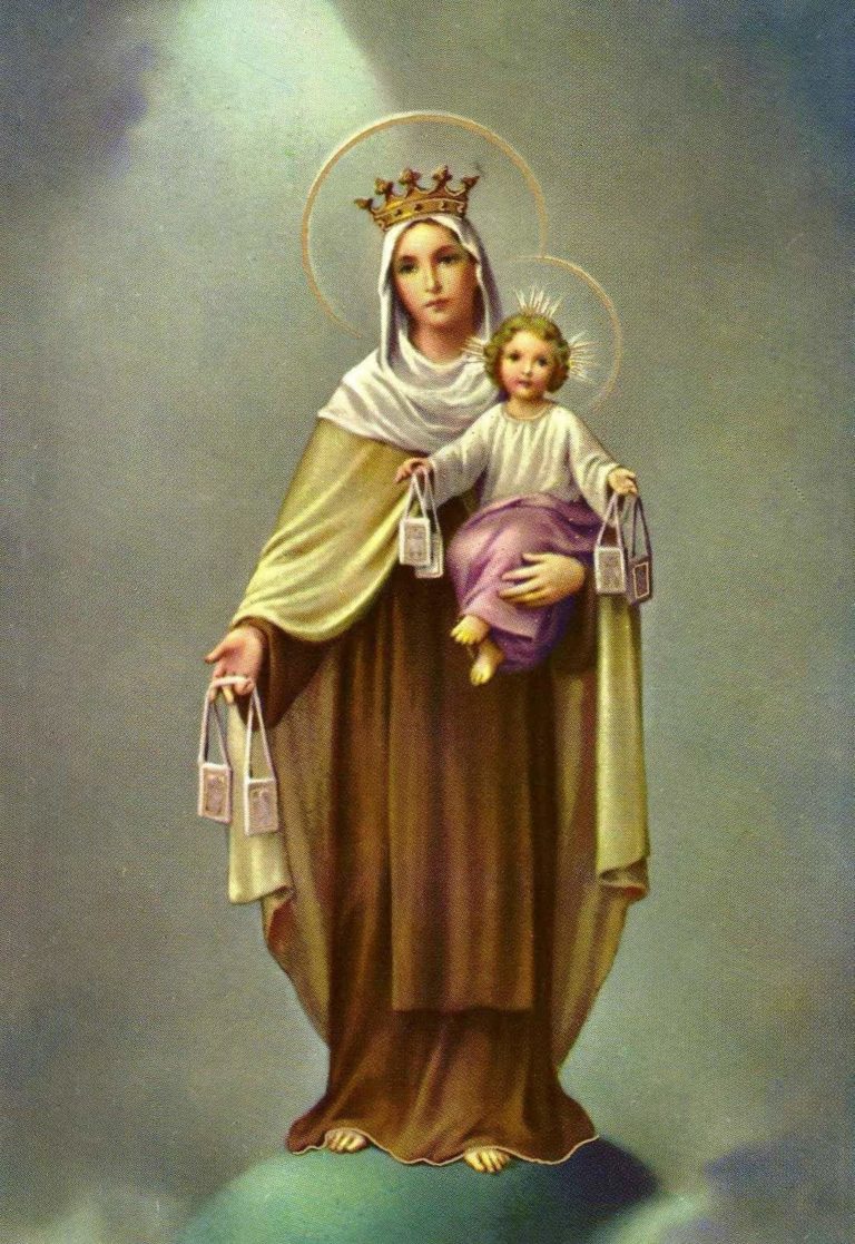 ORACIÓN A LA VIRGEN DEL CARMEN POR LOS DIFUNTOS y familiares