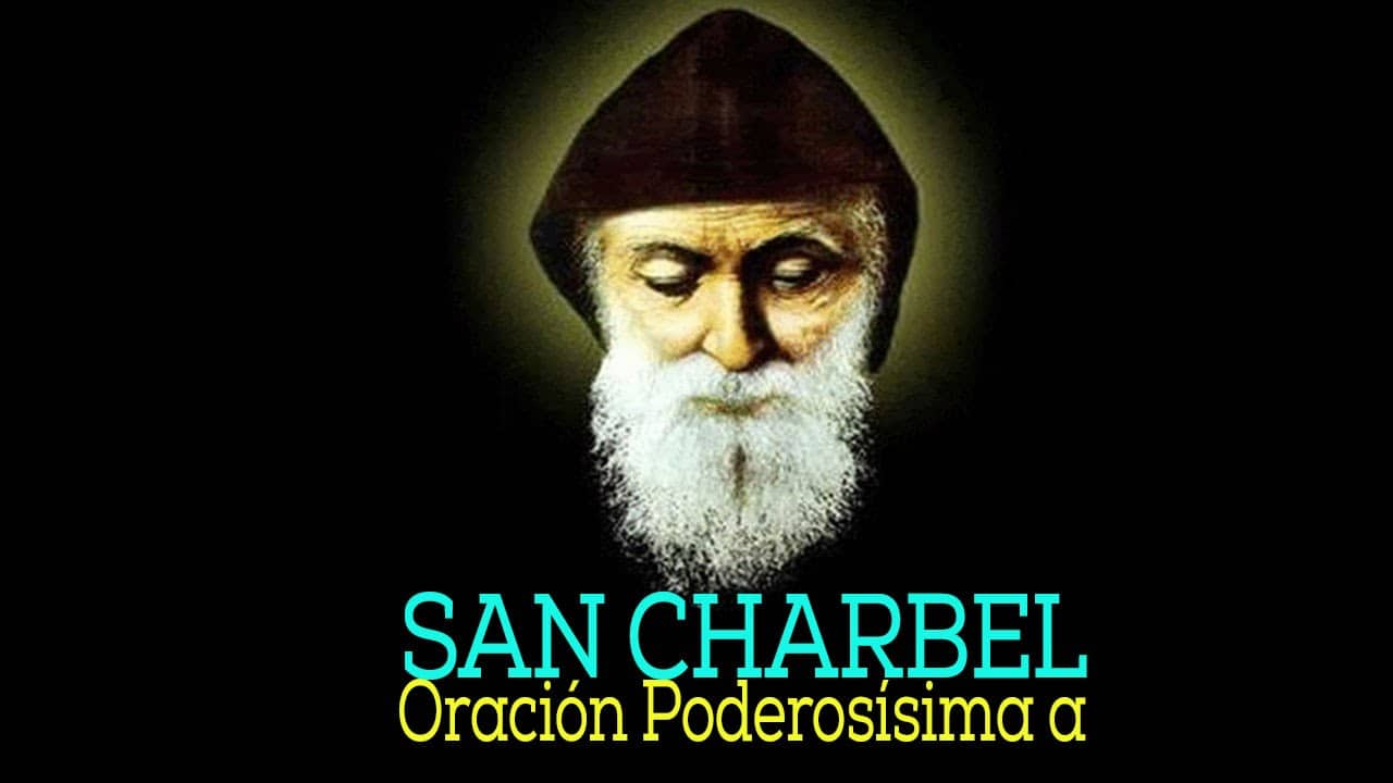oración a San Charbel para el dinero